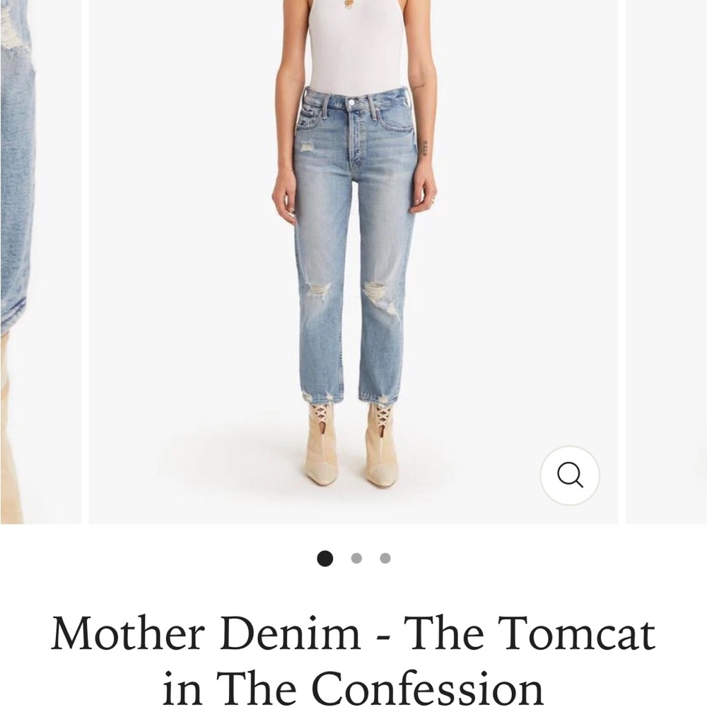 MOTHER Denim tomcat jeans